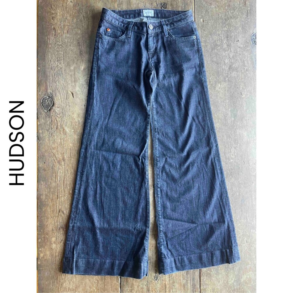 Hudson Jeans  I  Low Rise Wide Jeans  I  Size 25